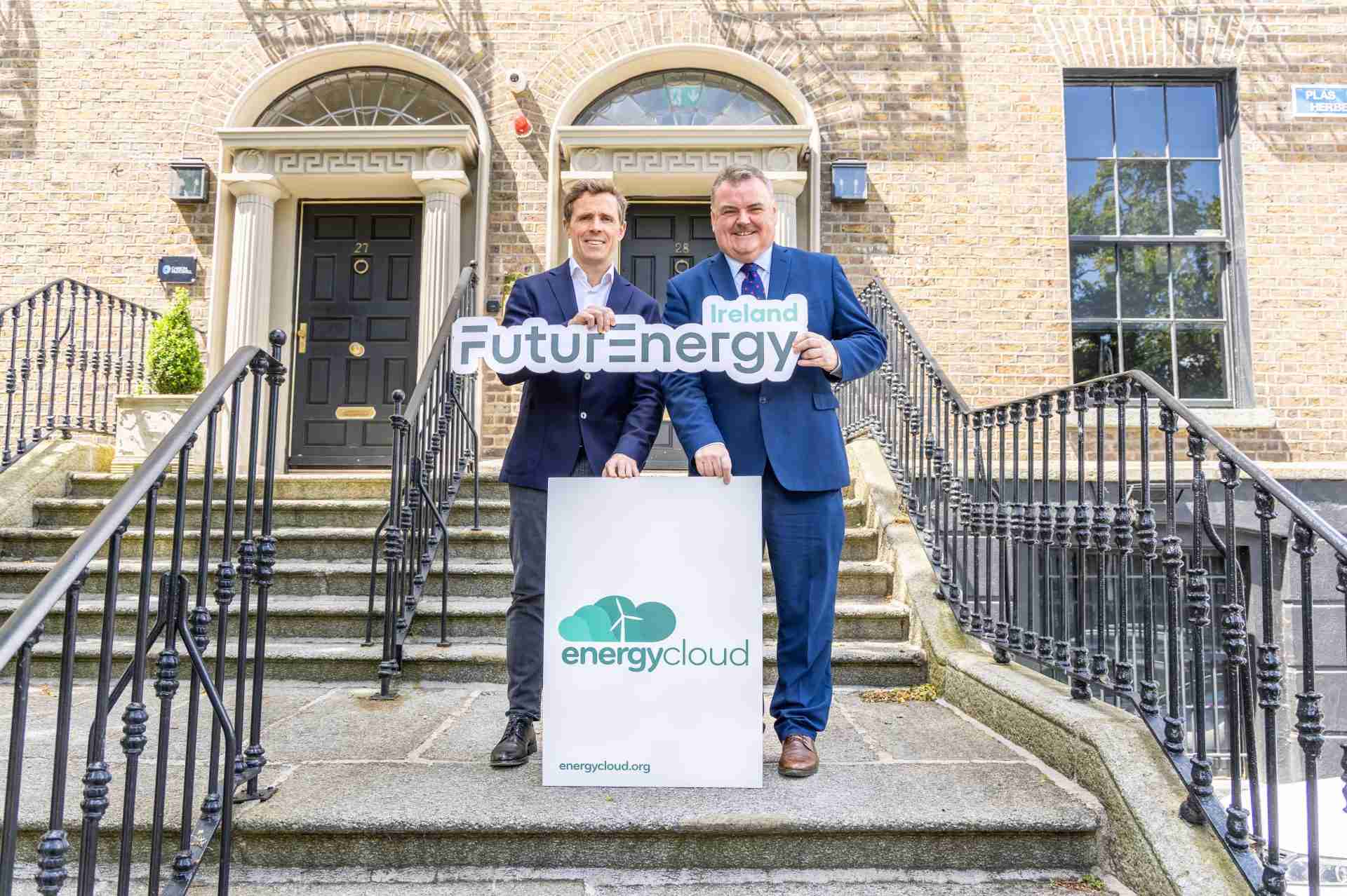 FuturEnergy Ireland CEO Peter Lynch and EnergyCloud Chairperson John Mullins